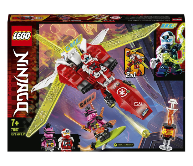 LEGO NINJAGO 71707 Robot odrzutowiec Kaia - 532341 - zdjęcie 7